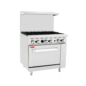 cocina con horno integrado industrial