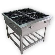 Cocina industrial de 4 Quemadores